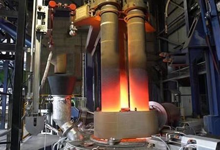 Графитовый электрод UHP 450 мм с ниппелем T4L