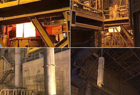 Графитовый электрод RP 300 мм с ниппелем T3N