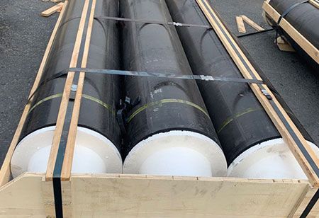 Графитовый электрод высокой плотности с низким потреблением Графитовый электрод UHP EAF для печей-ковшей