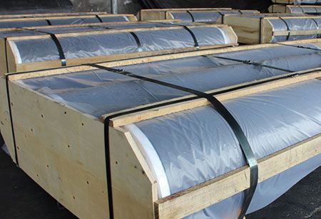 Высокомощный графитовый электрод класса HP450 мм Литейный графитовый электрод