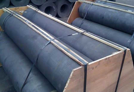 Высокомощный графитовый электрод класса HP450 мм Литейный графитовый электрод