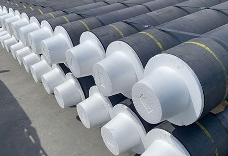 Графитовый электрод высокой мощности Графитовый электрод HP 500 с устойчивым к окислению покрытием