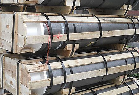 Графитовый электрод высокой мощности Графитовый электрод HP 500 с устойчивым к окислению покрытием