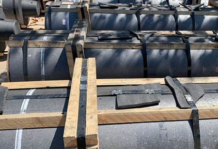 Графитовый электрод HP 400 Графитовый электрод высокой мощности Графитовый электрод HP 400 Графитовый электрод высокой мощности